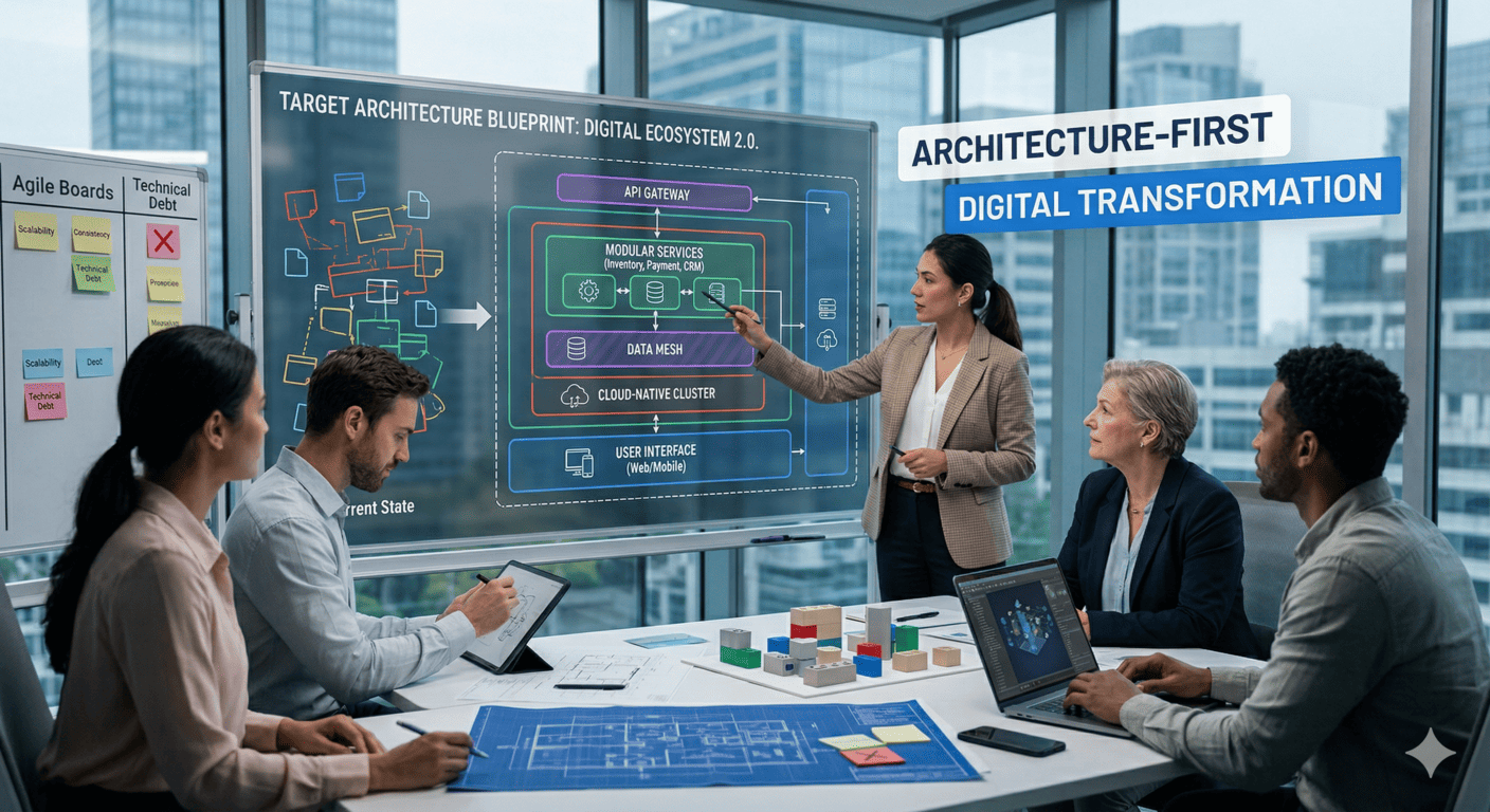 Architecture-First Digital Transformation Explained | Solveloop