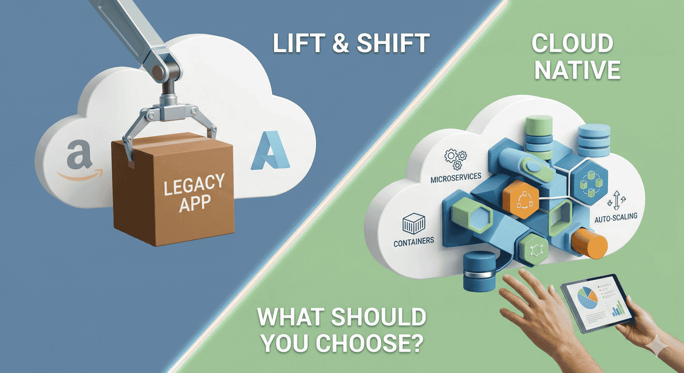 Cloud-Native vs Lift-and-Shift- What Should You Choose