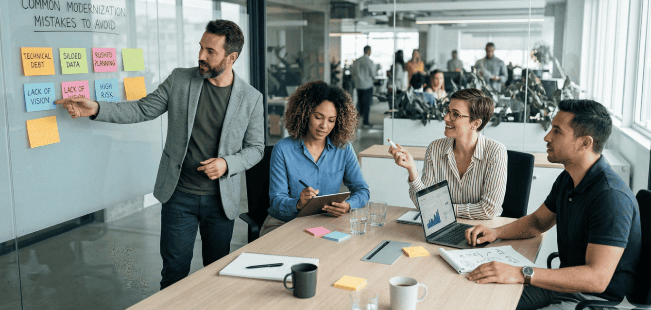 Common Mistakes in Enterprise Modernization