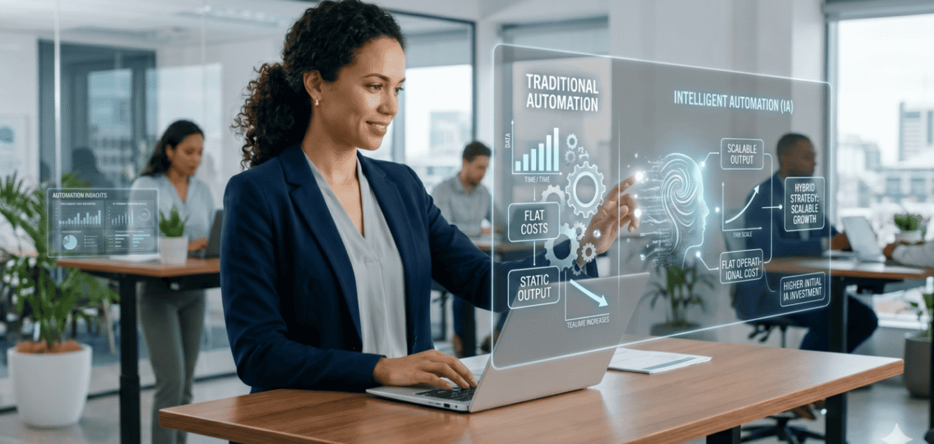 Intelligent Automation vs Traditional Automation What Modern Businesses Need