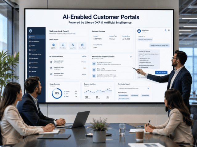 AI-Enabled Customer Portals with Liferay DXP AI-Enabled Customer Portals with Liferay DXP